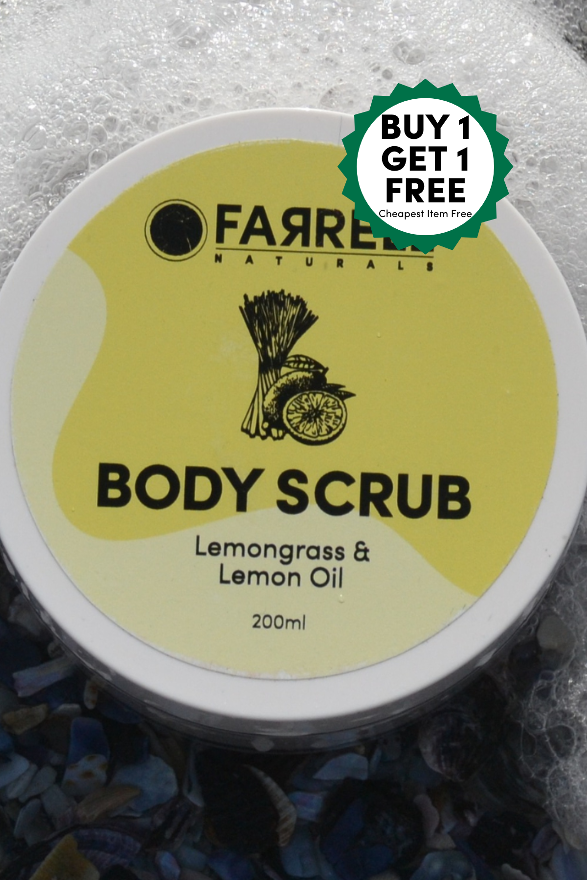 Body Scrub Lemongrass & Lemon Oil