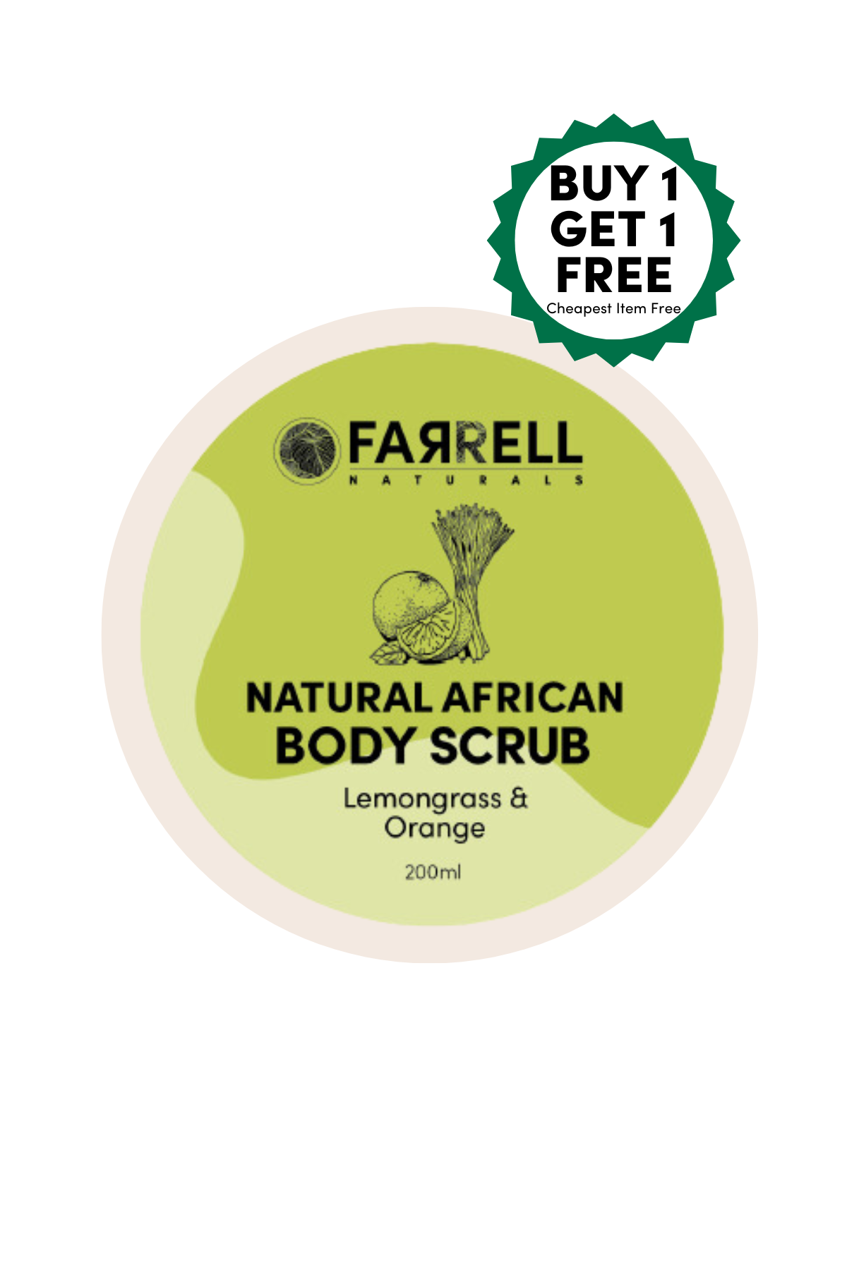 African Natural Body Scrub